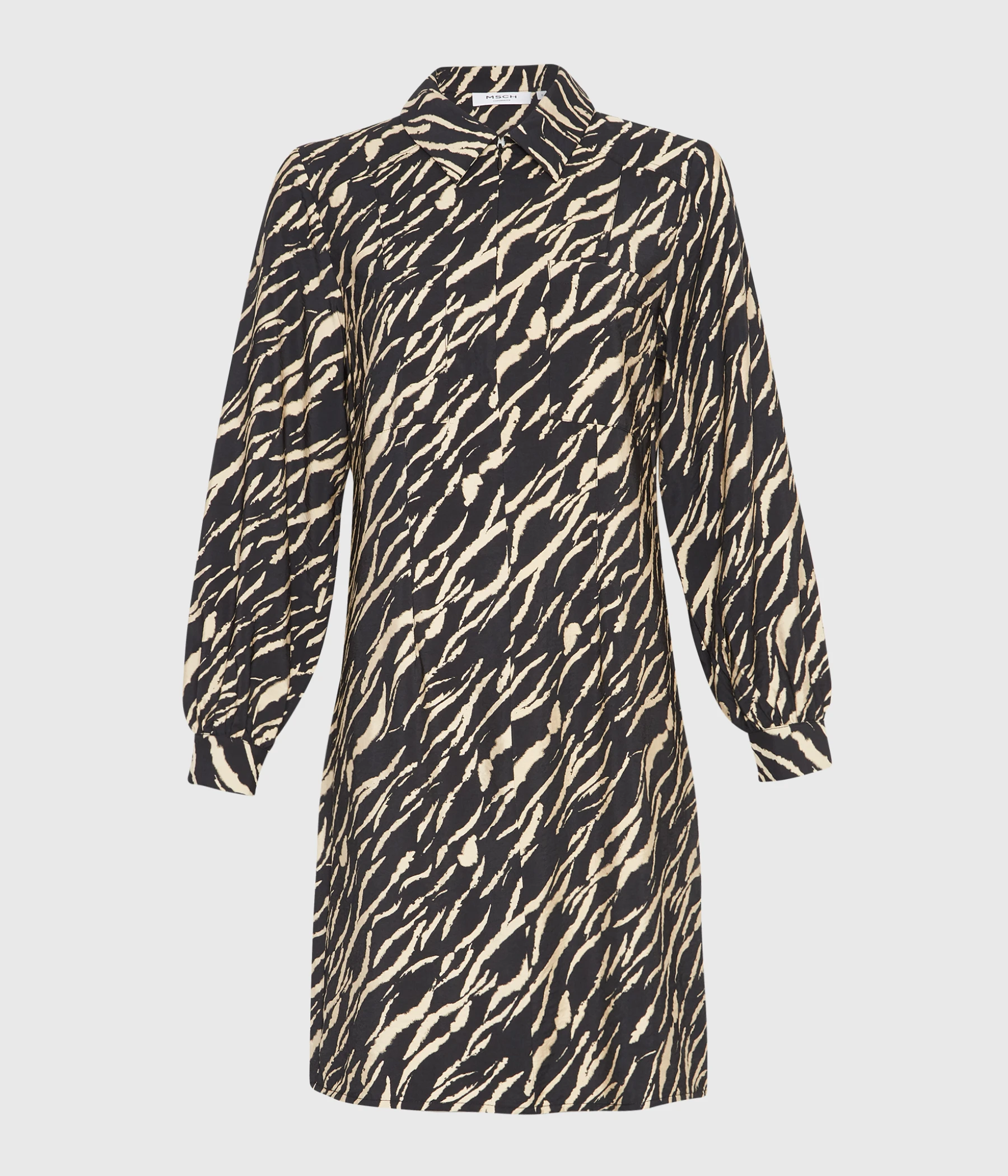 MOSS COPENHAGEN Mschjanaya Benina Dress AOP (W SAND STROKE) 3 MOSS COPENHAGEN Mschjanaya Benina Dress AOP (W SAND STROKE)