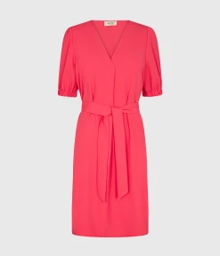 Mos Mosh Maeve Leia Dress (296 Teaberry)