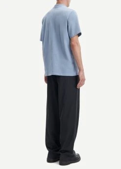 Samsoe Samsoe NORSBRO T-SHIRT 6024 (164013TCX Ashley Blue) 4 Samsoe Samsoe NORSBRO T-SHIRT 6024 (164013TCX Ashley Blue) -dress shop NORSBROT SHIRT6024 ASHLEYBLUE M3