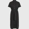 Object OBJTILDA ISABELLA S/S DRESS NOOS (BLACK) -dress shop OBJTILDAISABELLASSDRESSNOOS