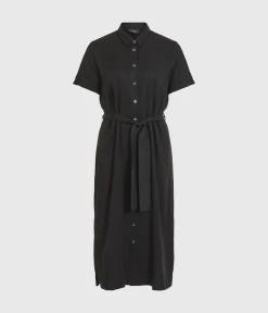 Object OBJTILDA ISABELLA S/S DRESS NOOS (BLACK)