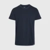 Mads Norgaard Organic Thor Tee (21 Navy) -dress shop OrganicThorTee 21Navy