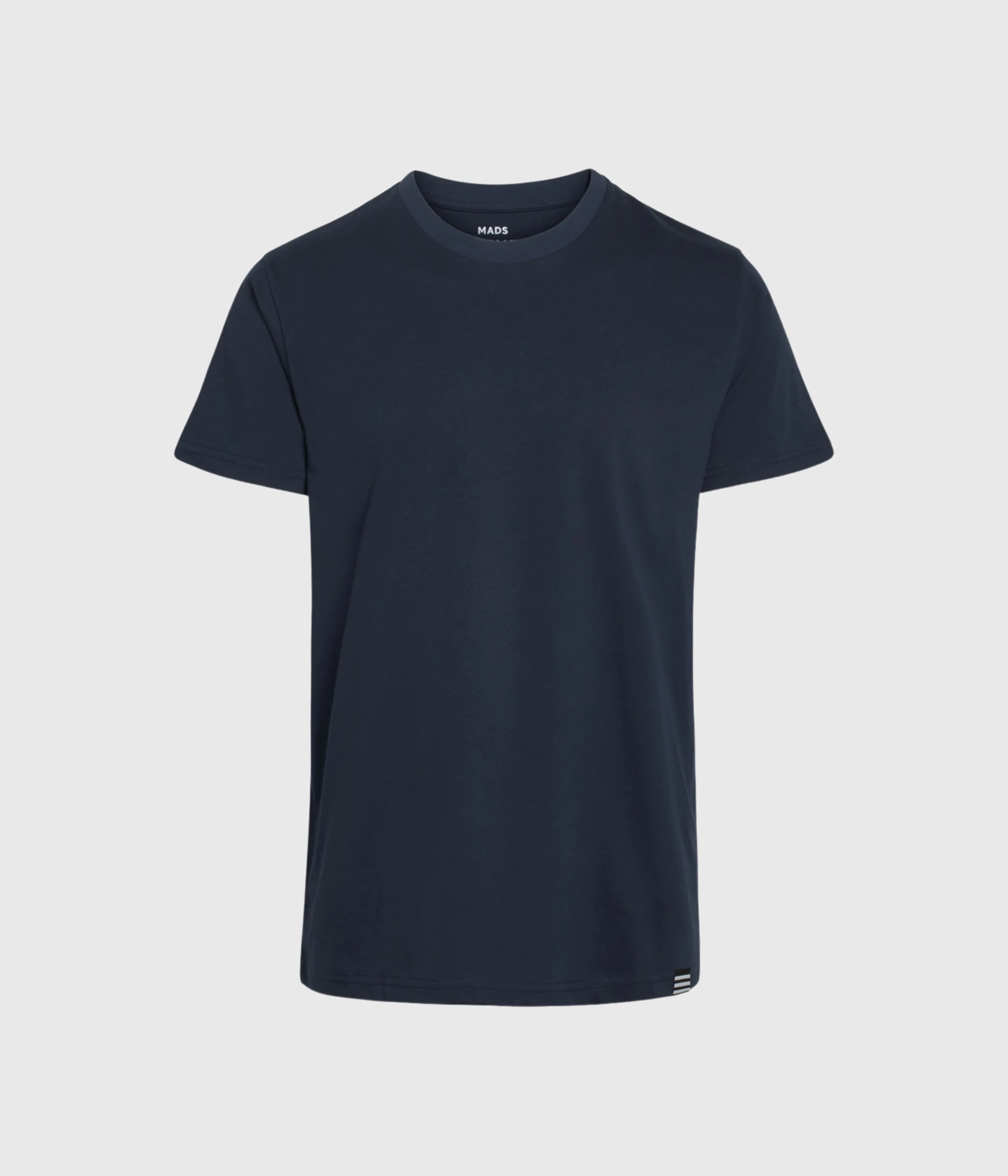 Organic Thor Tee (21 Navy) Mads Norgaard Organic Thor Tee (21 Navy) -dress shop OrganicThorTee 21Navy