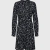 Selected Femme SLFFIOLA LS AOP SHIRT DRESS NOOS (Black, AOP:MULTI FLOWER) -dress shop SLFFIOLALSAOPSHIRTDRESSNOOS