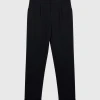 J.Lindeberg Sasha Jersey Structure Pants (9999 Black) -dress shop SashaJerseyStructurepants