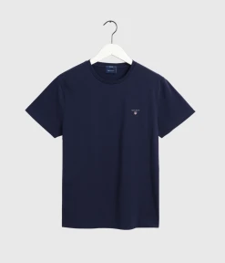 Gant THE ORIGINAL SS T-SHIRT (433 EVENING BLUE) -dress shop THEORIGINALSST SHIRT 433EVENINGBLUE
