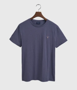 Gant THE ORIGINAL SS T-SHIRT (902 DARK JEANSBLUE MELANGE)