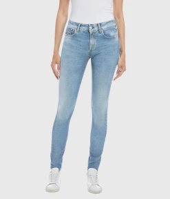 Replay Trousers NEW LUZ HYPERFLEX ORIGINAL (010 LIGHT BLUE)