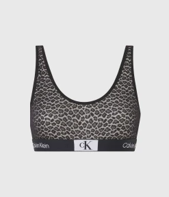 CALVIN KLEIN UNDERWEAR UNLINED BRALETTE, (UB1 BLACK)