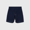 Aveny WEST TOWEL SHORTS (BLUE IRIS) 2 Aveny WEST TOWEL SHORTS (BLUE IRIS) -dress shop WESTTOWELSHORTSb