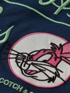 Scotch & Soda Bugs Bunny - Short Sleeved T-Shirt With Chest & Back Artwork (0002 Night) -dress shop Xlarge 23160541 DTL6