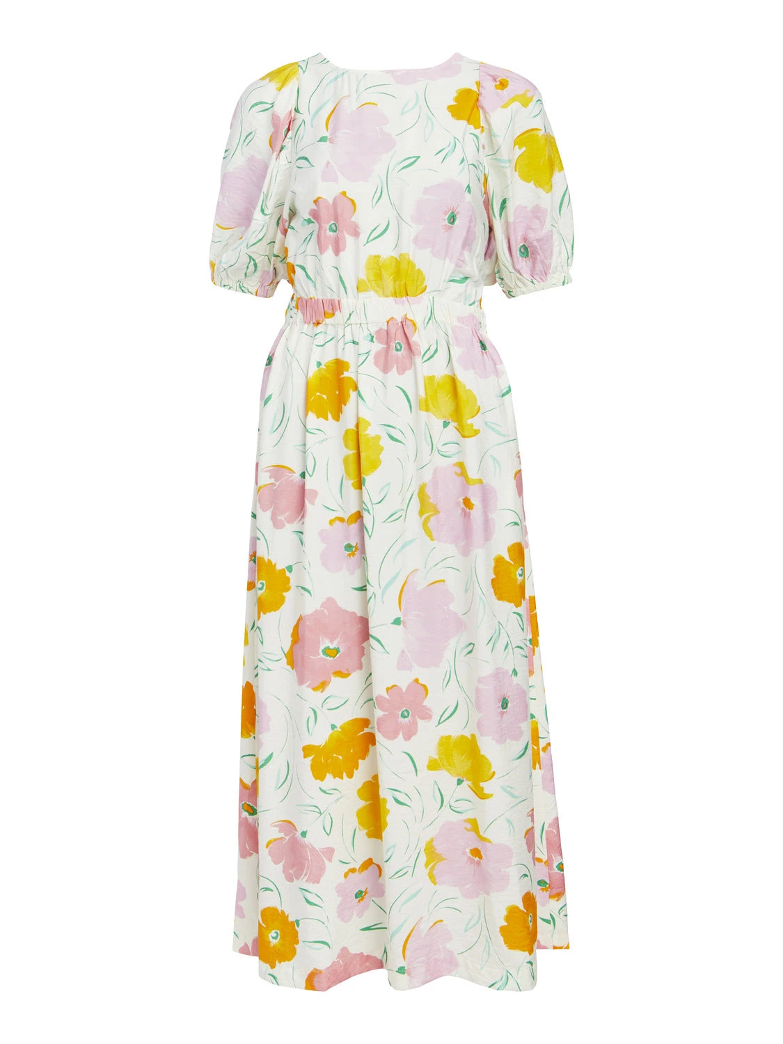 Object OBJHASINI S/S LONG DRESS 126 (Cloud Dancer AOP:Flowers) 6 Object OBJHASINI S/S LONG DRESS 126 (Cloud Dancer AOP:Flowers) - Bild 4