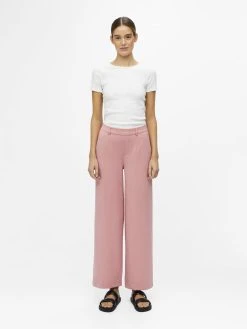 Object OBJLISA WIDE PANT NOOS (Brandied Apricot) -dress shop objlisa brandied fram
