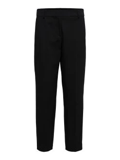 Selected Femme SLFRITA MW SLIM PANT BLACK NOOS (BLACK) 10 Selected Femme SLFRITA MW SLIM PANT BLACK NOOS (BLACK) -dress shop sel 16078454 frontria1